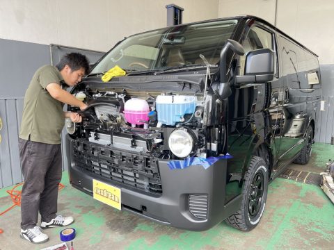 ハイエースバン ４ＷＤ　ＤＸ丸目換装FD-classicカスタムのご紹介です！！